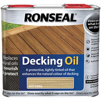 Ronseal 34774 Decking Oil Natural Pine 2.5 litre