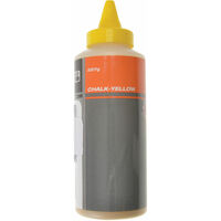 Bahco CHALK-YELLOW Chalk Powder Tube Yellow 227g
