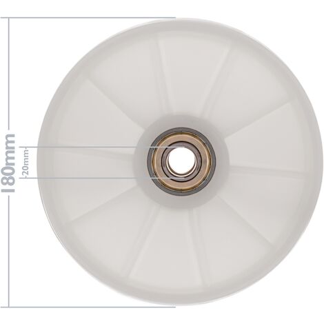PrimeMatik Paletten-Fixierer-Rad 4er-Set – Nylonr Produktbild-Vorschau 5