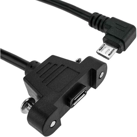BeMatik - Adapter Micro-USB-Stecker auf Micro-USB-Buchse für Panel  geschichtet