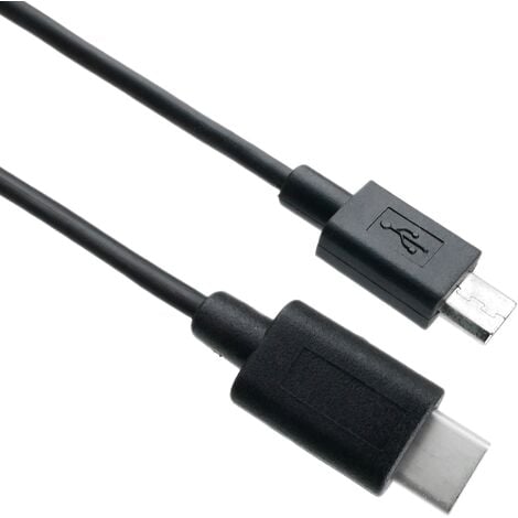 BeMatik - USB 3.0-Kabeltyp C-Stecker an microUSB 2.0-Typ B-Stecker 1m