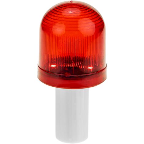 LED Auto Notfall-Blitzlicht mit 10V Zigarettenanzünder Stecker rot