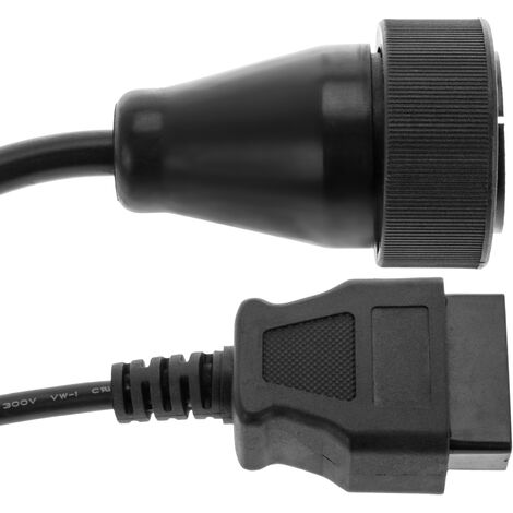 Offenes OBD2-Diagnosekabel 16-poliger Stecker rot - Cablematic