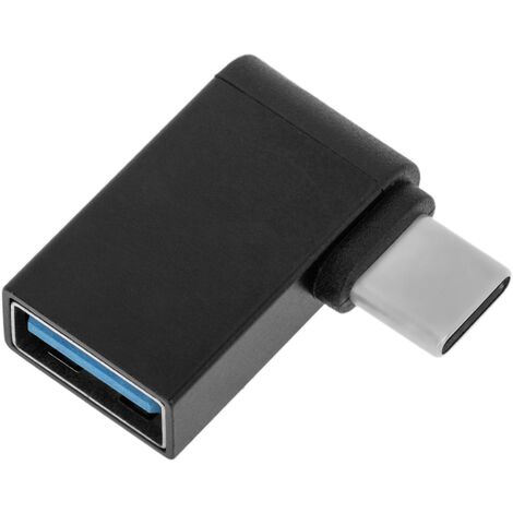 BeMatik - USB 3.0 Typ-A-Buchse auf USB-Typ-C-Stecker, 90-Grad-Adapter
