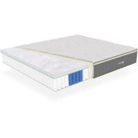 Colchón Verge 90x200x28 cm Híbrido con Muelles Ensacados y Fibra Tencel™ - i-Flair