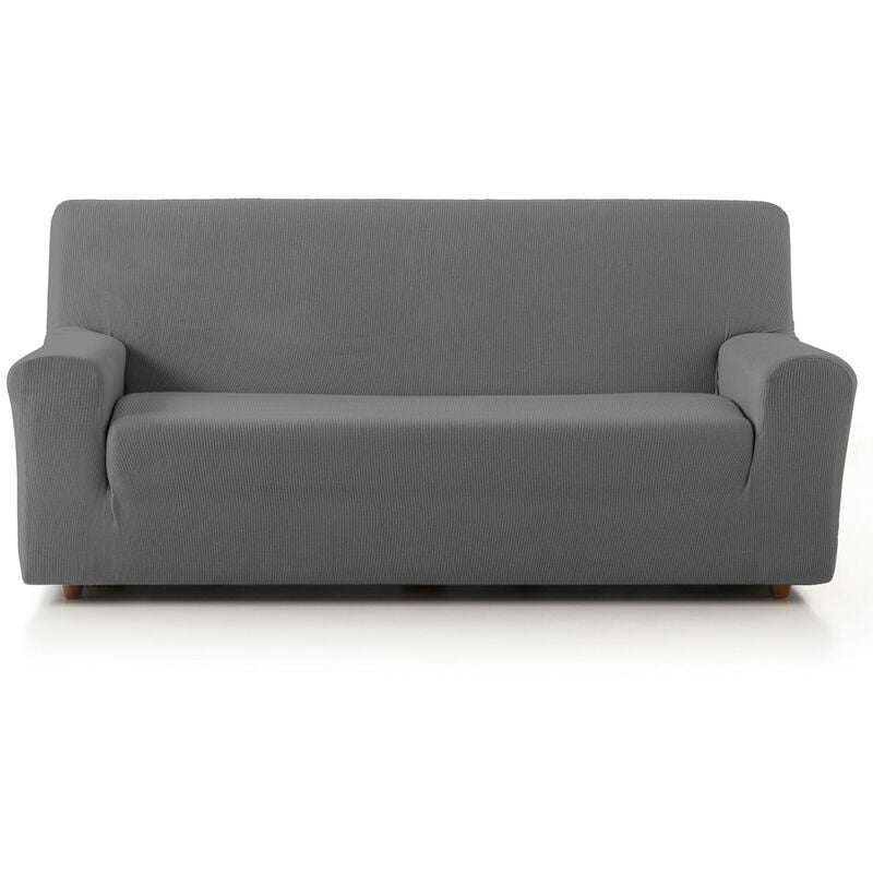 Eiffel Textile Funda sofa elastica protector adaptable gris 3 plazas 180240 cm rustica.