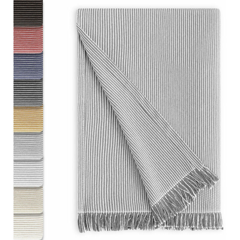 Plaid Colcha Multiusos 230 x 260 cm Gris Oscuro