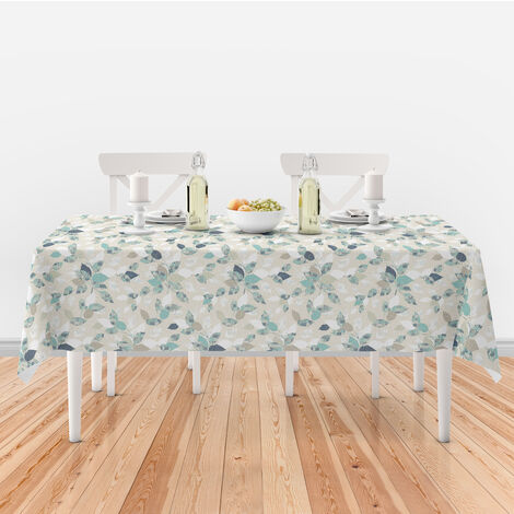 Vipalia - Mantel Resinado Impermeable. Mantel Mesa rectangular grande para  comedor. Mantel antimanchas Hule mesa cocina salon
