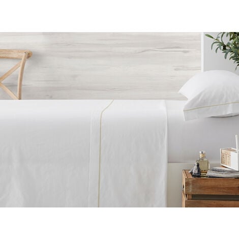 Edredón liso reversible. Cama 135-140 cm., Ropa de cama y textil para  dormitorio