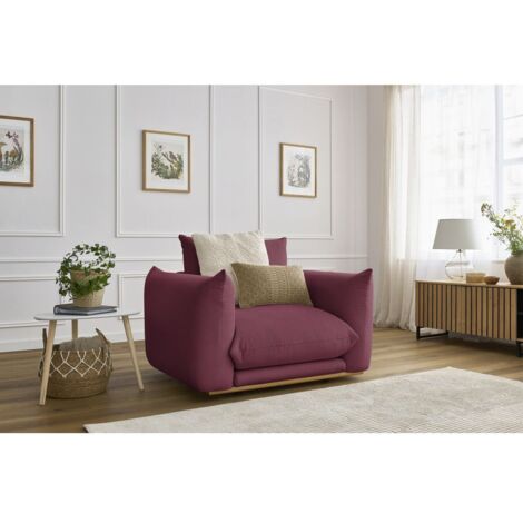 BOBOCHIC - Fauteuil ERNEST Rouge (1/5)