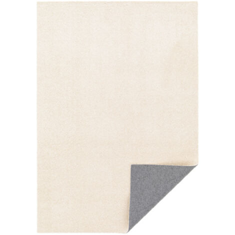 Bobochic – Tapis poils ras lavable 160x230 cm – Polypropylène – Épaisseur 1,2 cm – Style uni – Compatible chauffage par le sol (1/5)