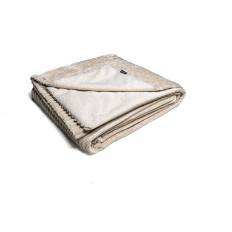 BOBOCHIC - Plaid XXL 220 x 240 cm OSLO Beige (1/5)