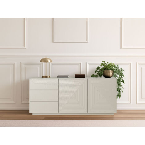 BOBOCHIC - Buffet 2 portes 167 cm ALICE Beige (1/5)