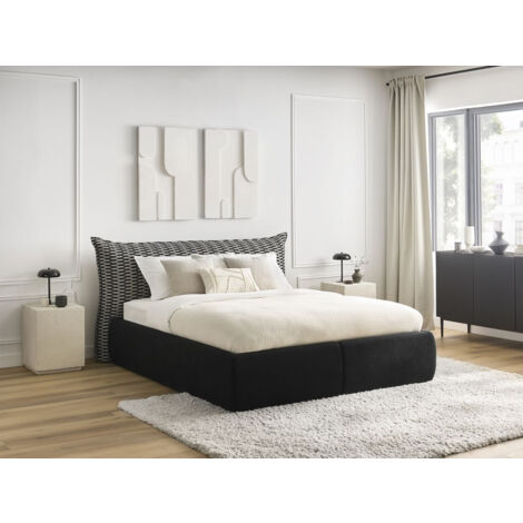 Lit Coffre JADE BLANC CASSE - Chenille