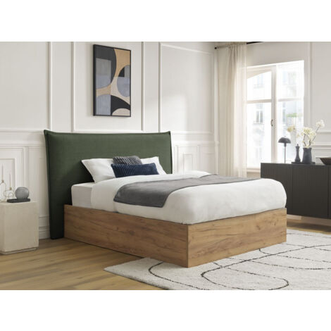 BOBOCHIC - Lit coffre CHARLIE  180x200 Vert (1/5)