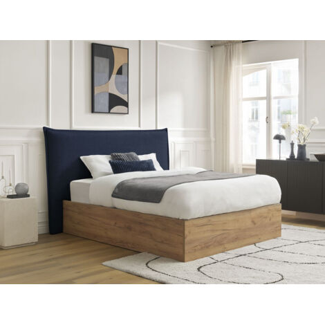 BOBOCHIC - Lit coffre CHARLIE 180x200 Bleu (1/5)
