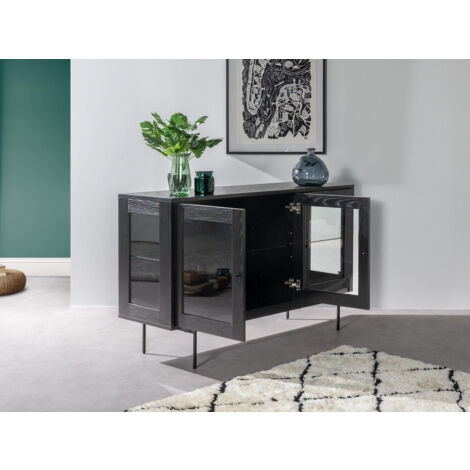 Buffet BOBOCHIC XS - Buffet 140cm PALMACO noir