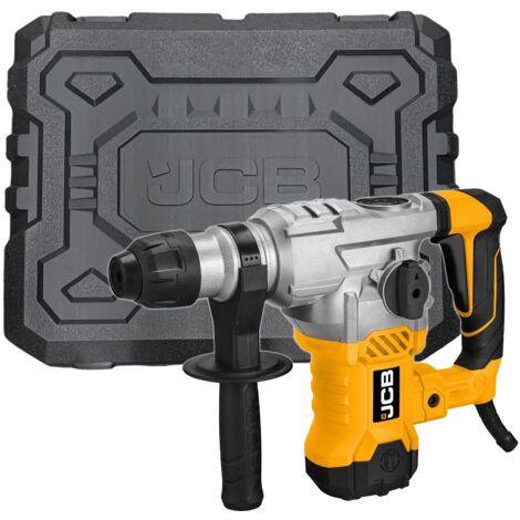 JCB Corded Electric 1500W SDS PLUS Rotary Hammer (1/4)