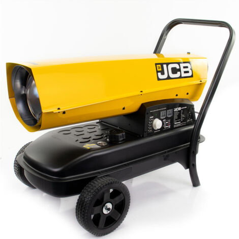 JCB  126,250BTU / 37kW Diesel Space Heater, 800m³ Coverage, Kerosene or Diesel, Thermostat