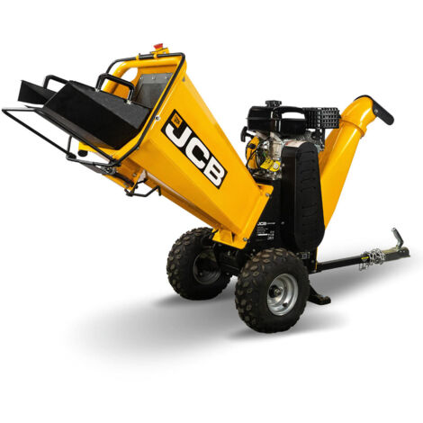 JCB 100mm /4” Heavy-duty Petrol Wood Chipper 7.5hp, 224cc 4-Stroke (1/5)