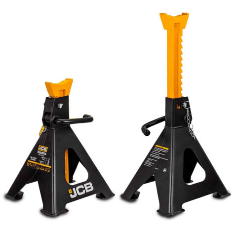 JCB 6 Tonne Automotive Ratchet Axle Stand Set