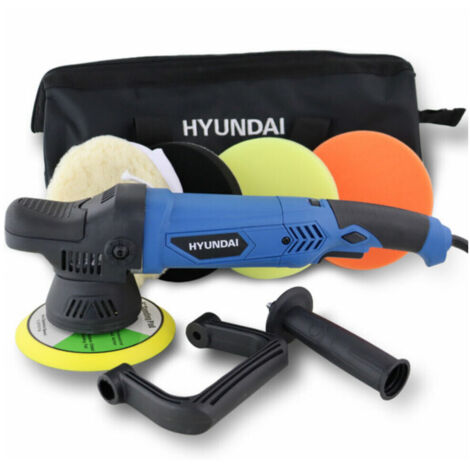 Hyundai 900W 150mm Electric Dual Action Car Polisher Kit