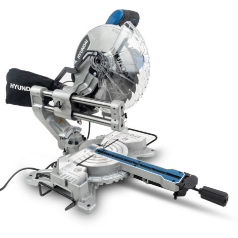 Hyundai 2000W Electric Mitre Saw / Chop Saw with 255mm Blade, 230V