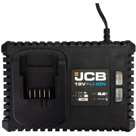 JCB 18V 4A Fast Charger UK Plug 21 18VSFC