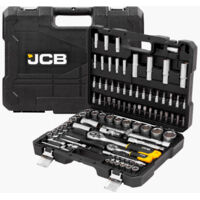 JCB 94 Piece Socket and Bit Set, Chrome Vanadium SteelJCB-4941‐5
