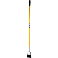 JCB Tubular Steel Dutch Hoe, 150cm, 2.4kg, 15 x 13cm Head, Professional Garden Tools