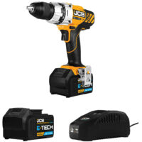 JCB 18V Drill Driver with 4.0Ah Lithium-ion Battery and 2.4A Fast Charger