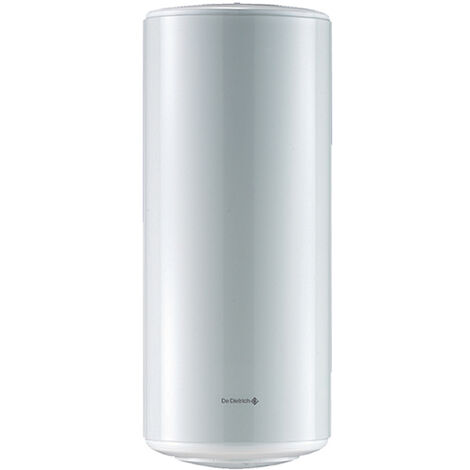 De Dietrich – Chauffe-eau électrique vertical mural 100 L – Résistance stéatite anti-entartrage – Classe énergétique C – Dimensions 910 x 505 mm