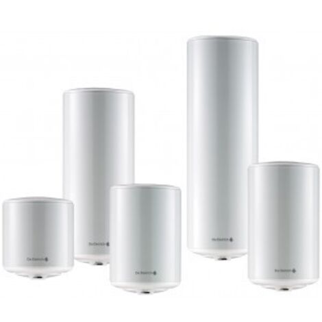 De Dietrich – Chauffe-eau électrique vertical mural 100 L – Résistance stéatite – Classe C – Dimensions 835 x 513 mm – Fabriqué en France (1/3)