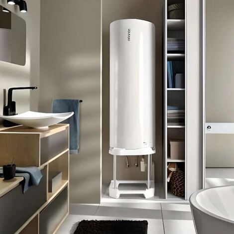 Trépied Universel pour pose au sol chauffe eau électrique mural Ariston Chaffoteaux