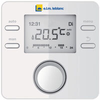 Thermostat d’Ambiance Filaire Modulant Programmable CR 100 Elm leblanc