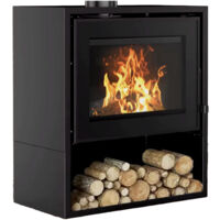 Poêle à Bois Arclas 12 kW Bûche 60 cm Sannover