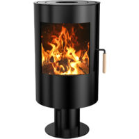 Poêle à Bois Oscar avec Pied 8,2 kW Sannover