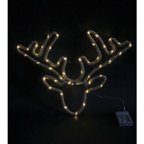 Christmas Hemp Rope Deer (1/5)