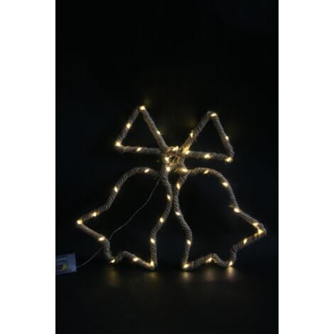 Christmas Hemp Rope Bell