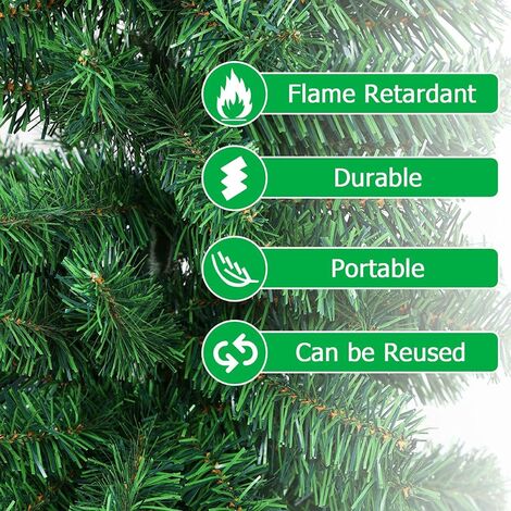 6Ft Boston Pine Green 478 Tips