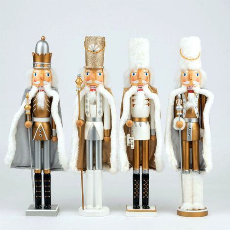 50cmWooden Nutcrackers Figures Christmas Ornament Any One (1/2)