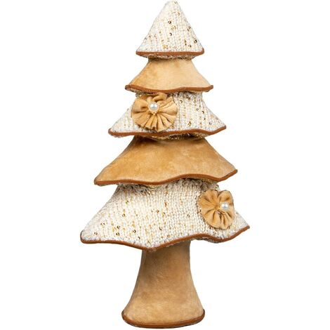 32cm Gold Tree - Christmas Figurine (1/3)