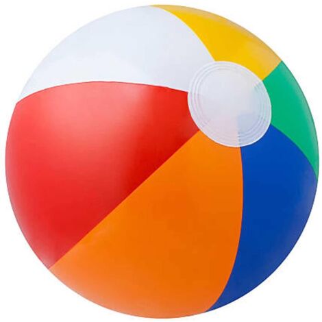 Shatchi Beach Ball Inflatable Blow up Panel for Fun, Holiday, Party, Swimming, Garden,16in,2PK