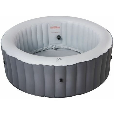 MSpa Lite Inflatable Hot Tub Round Spa 6 Person