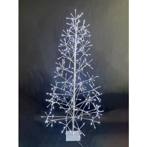 6FT Prelit White Twig Christmas Tree White LEDs