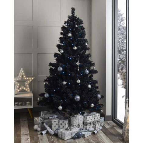 4FT Black Alaskan Pine Christmas Tree (1/4)
