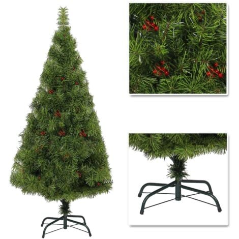 6FT Green Elegant Desiner Bushy Christmas Tree