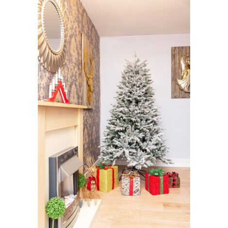 SHATCHI 6FT Green Oregon Pine Christmas Tree