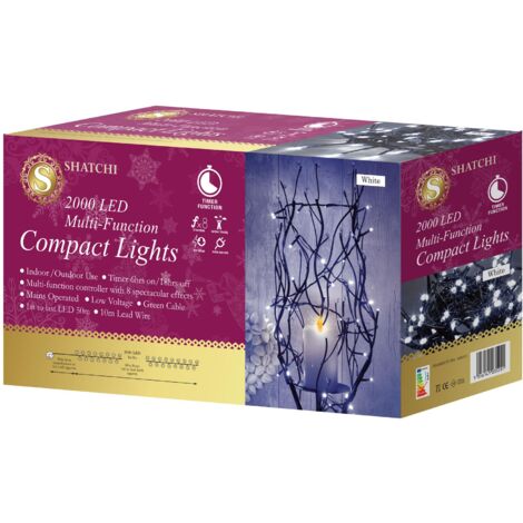 2000W LED GC Multi Fun Compact String Lights-50m