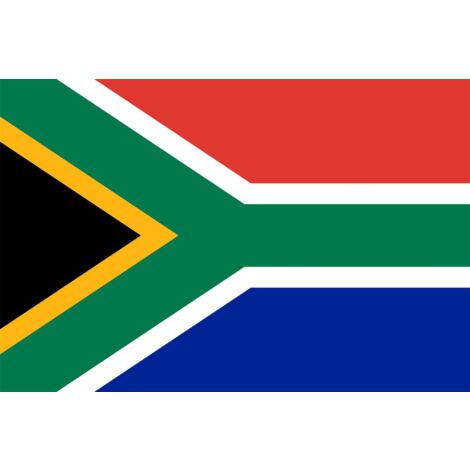 5 X 3ft South Africa National Flags for Sports Support (1/5)